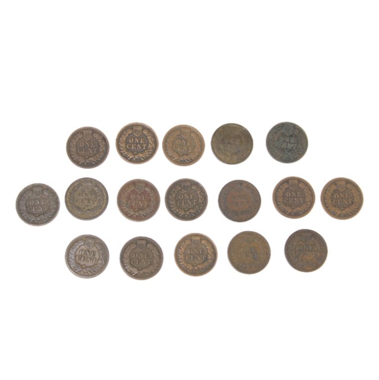 Lot of Indian Head Pennies (1 of 3)