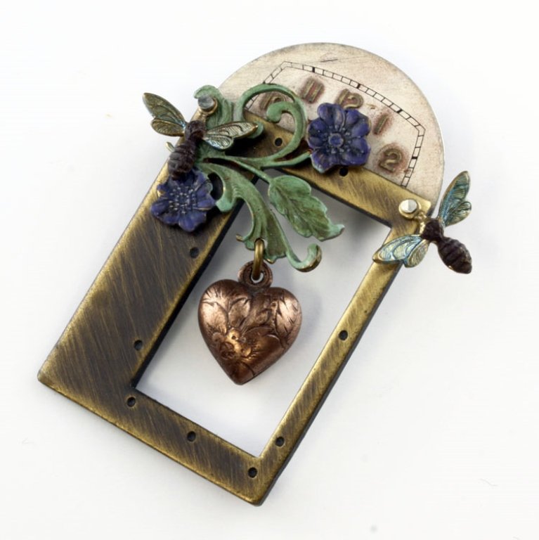 Vintage Unusual Pin Brooch (1 of 2)