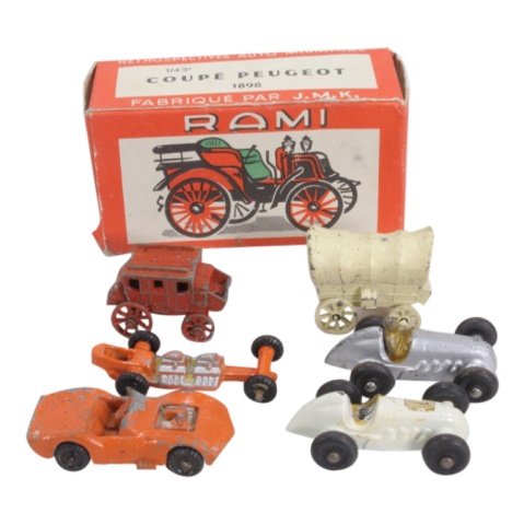 Vintage Metal Toy Cars & Wagons (1 of 7)