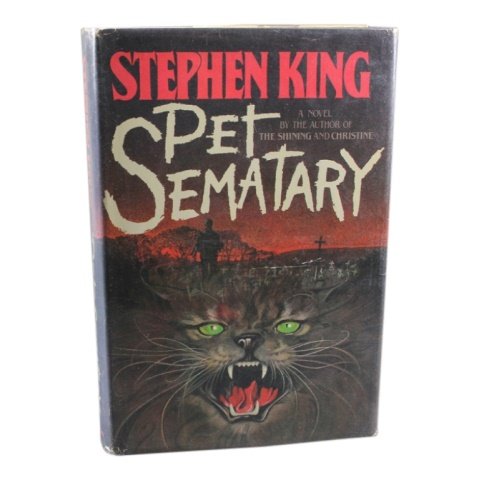 Signed 1983 Pet Sematary by Stephen King (1 of 5)