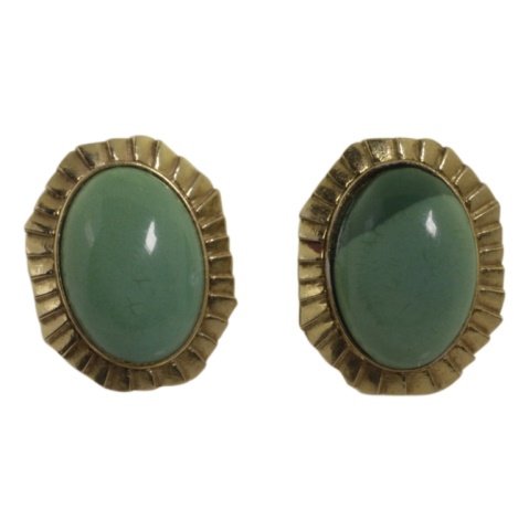 Gemstone & 14k Gold Earrings (1 of 2)