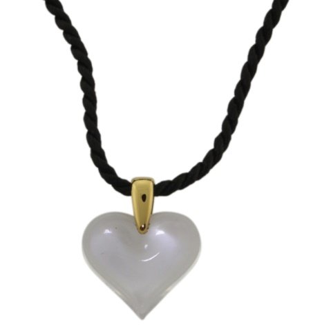 Lalique Heart Coeur Crystal Pendant Necklace (1 of 3)