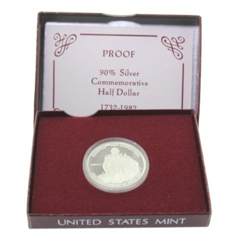 1982 George Washington Commemorative Half Dollar (1 of 1)