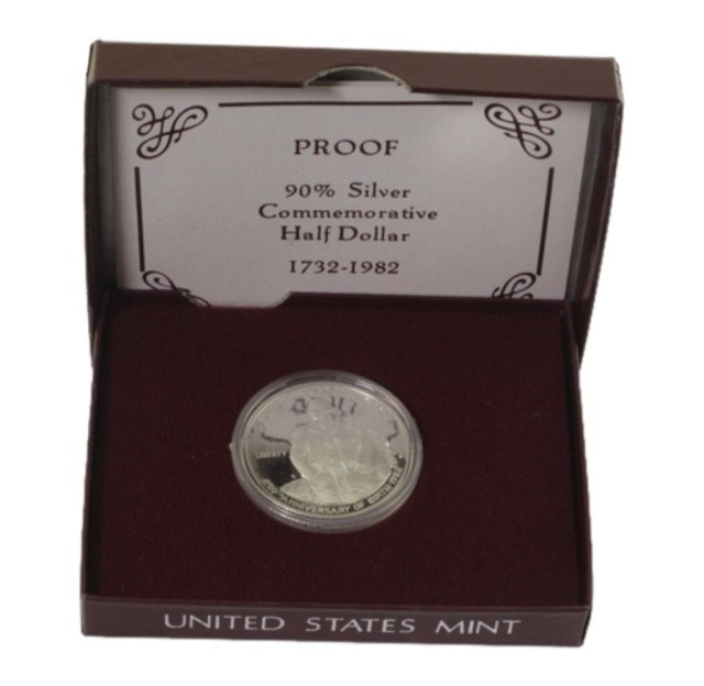 1982 George Washington Commemorative Half Dollar (1 of 1)