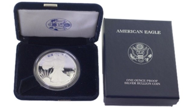 2006 W Silver American Eagle One Ounce Proof Coin (1 of 1)