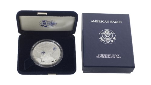 2002 W Silver American Eagle One Ounce Proof Coin (1 of 1)