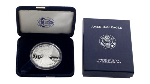 2007 W Silver American Eagle One Ounce Proof Coin (1 of 1)