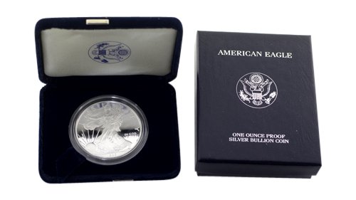 1999 P Silver American Eagle One Ounce Proof Coin (1 of 1)
