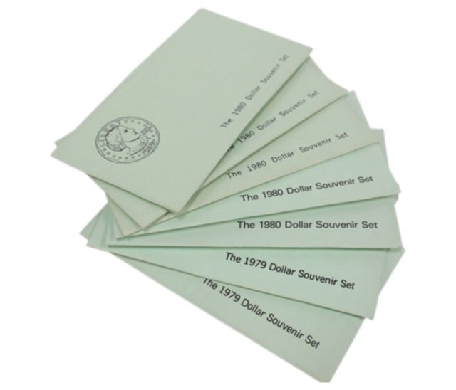 (7) Susan B Anthony Liberty Dollar Souvenir Sets (1 of 2)