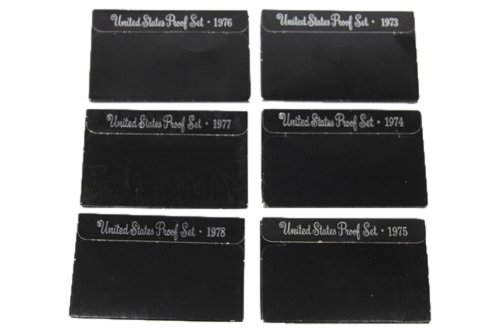 1973-1978 US Proof Set Coins (1 of 1)