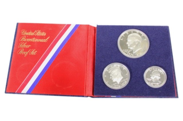 US Bicentennial Silver Proof Set (1 of 2)