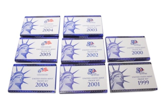 1999-2006 US Mint Proof Sets (1 of 1)