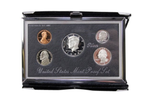1998 US Mint Premier Silver Proof Set (1 of 2)