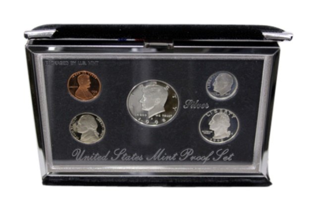 1998 US Mint Premier Silver Proof Set (1 of 2)