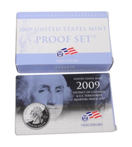 2009 US Mint Proof Set & 2009 Quarters Proof Set (1 of 1)