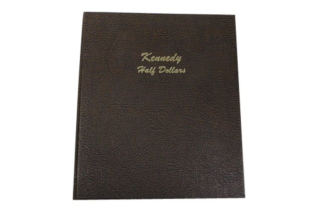 Kennedy Half Dollars in Book (1 of 2)