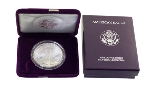 1990 S Silver American Eagle One Ounce Proof (1 of 1)
