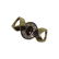 Garnet & Diamond Slide Pendant in 14k Gold