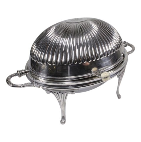 Barker Bros Silver plate Serving Dish w/Lid (1 of 4)