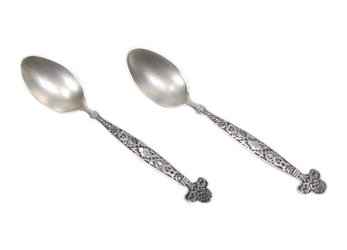 Set of 2 Gorham Sterling Demitasse Spoons (1 of 2)