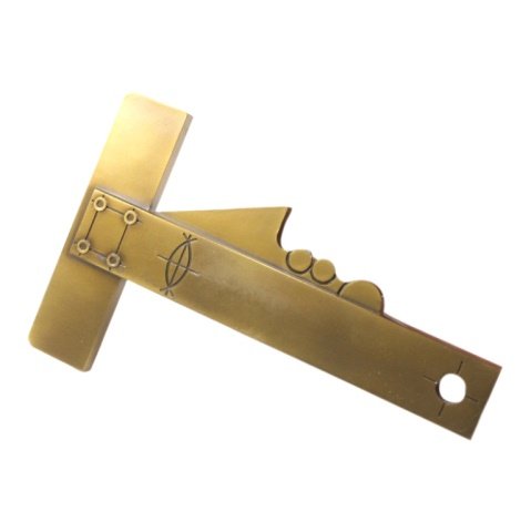 Roger Bezombes' Abstract Bronze Sculpture (1 of 3)