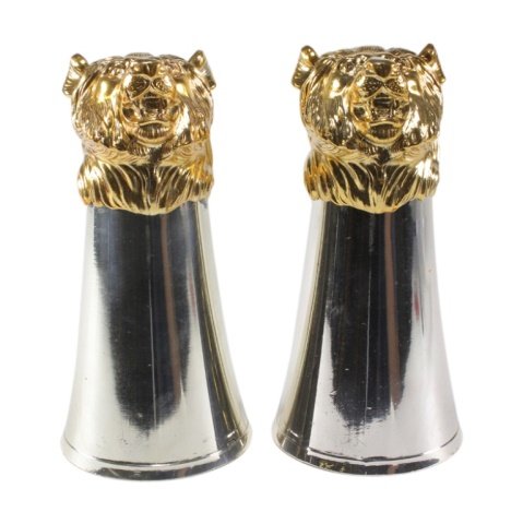 Set of 2 Lion Head Cups (1 of 2)