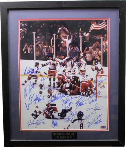 1980 Olympic Gold Medal Team Miracle on Ice Signed (1 of 3)
