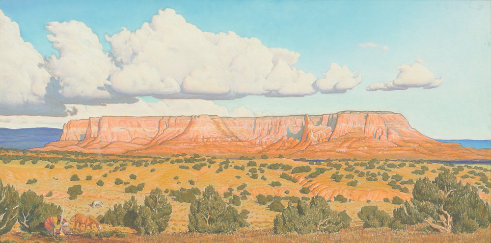 John Farnsworth 'Zuni Sacred Mountain' (1 of 3)