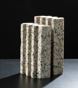 Jesús Moroles 'Untitled': Jesús Moroles (American, 1950-2015) 'Untitled' Granite ; 10 x 5.5 x 7 (in) Unsigned