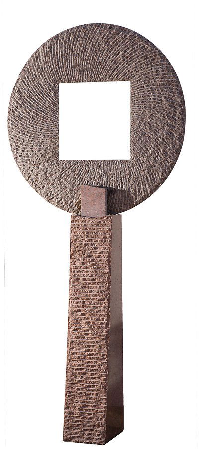 Jesús Moroles 'Disc Spiral' (1 of 2)