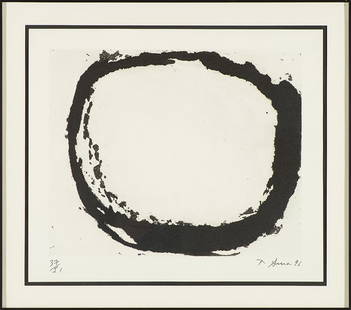 Richard Serra 'Foul Bite': Richard Serra (American, b. 1939) 'Foul Bite' 1996 Etching on Fabriano Murillo ivory paper ed 37 of 51; 21.75 x 25.25 (in) Signed and dated R Serra 96, lower right Gemini G.E.L., Los Angeles