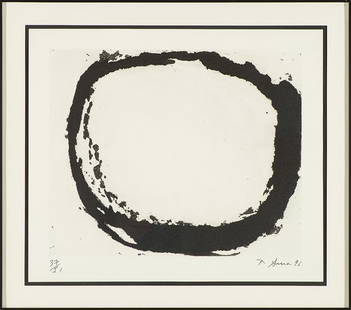 Richard Serra 'Foul Bite': Richard Serra (American, b. 1939) 'Foul Bite' 1996 Etching on Fabriano Murillo ivory paper ed 37 of 51; 21.75 x 25.25 (in) Signed and dated R Serra 96, lower right Gemini G.E.L., Los Angeles blindstam