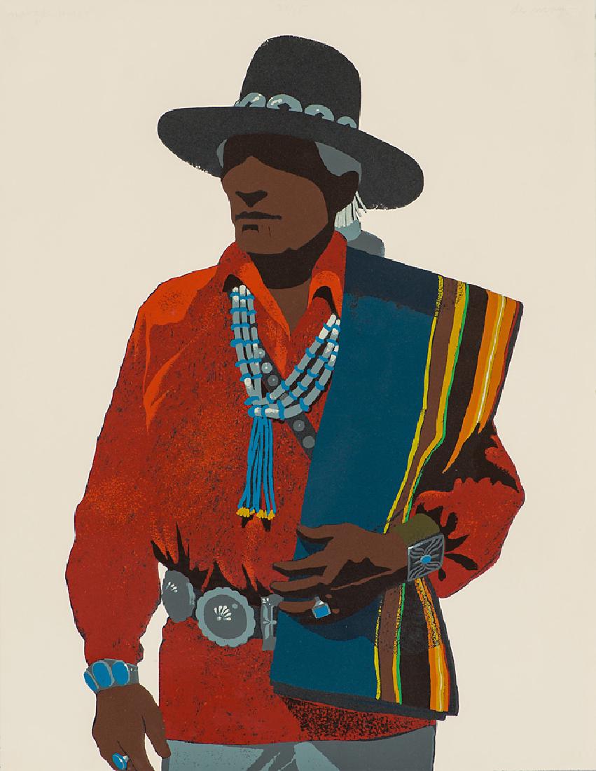 Louis De Mayo 'Navajo Man' (1 of 2)