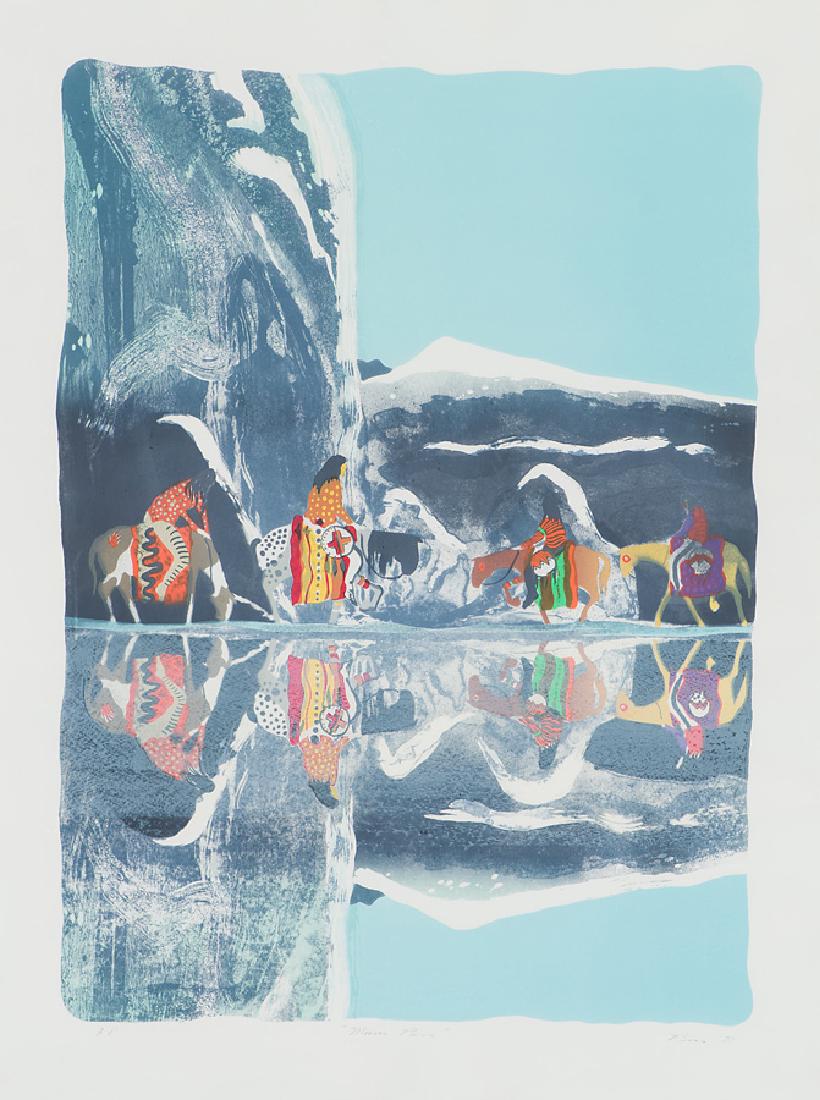 Earl Biss '(3) Unframed Lithographs' (1 of 4)