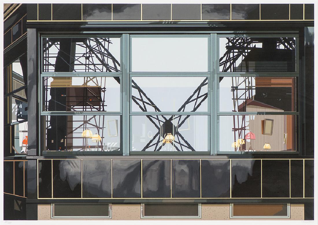 Richard Estes 'Eiffel Tower Restaurant' (1 of 2)