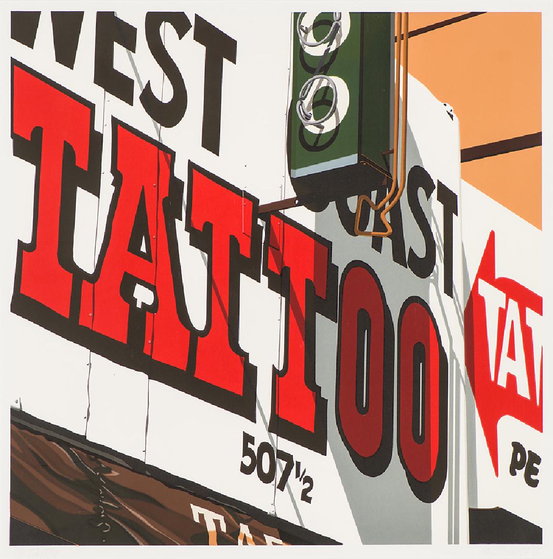 Robert Cottingham 'Tattoo' (1 of 2)
