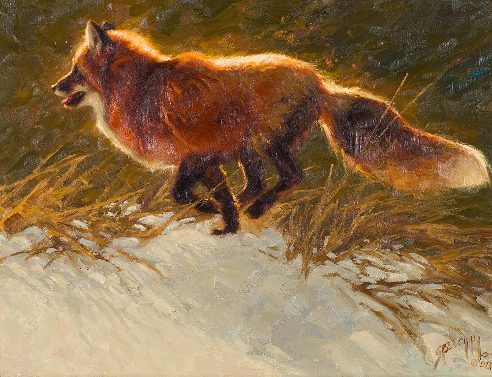 Greg Beecham In His Prime: Greg Beecham (American, b. 1954) 'In His Prime', 2008 Oil on board Signed and dated G Beecham [artist's symbol] 08, lower right