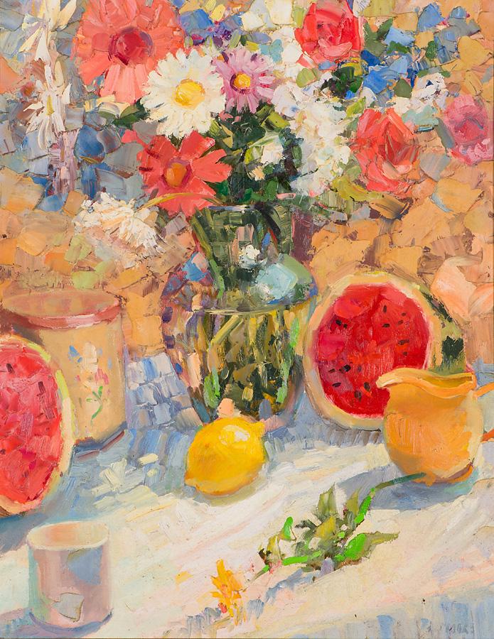 Robert C. Moore Untitled (Still Life with Lemon and Wat (1 of 3)