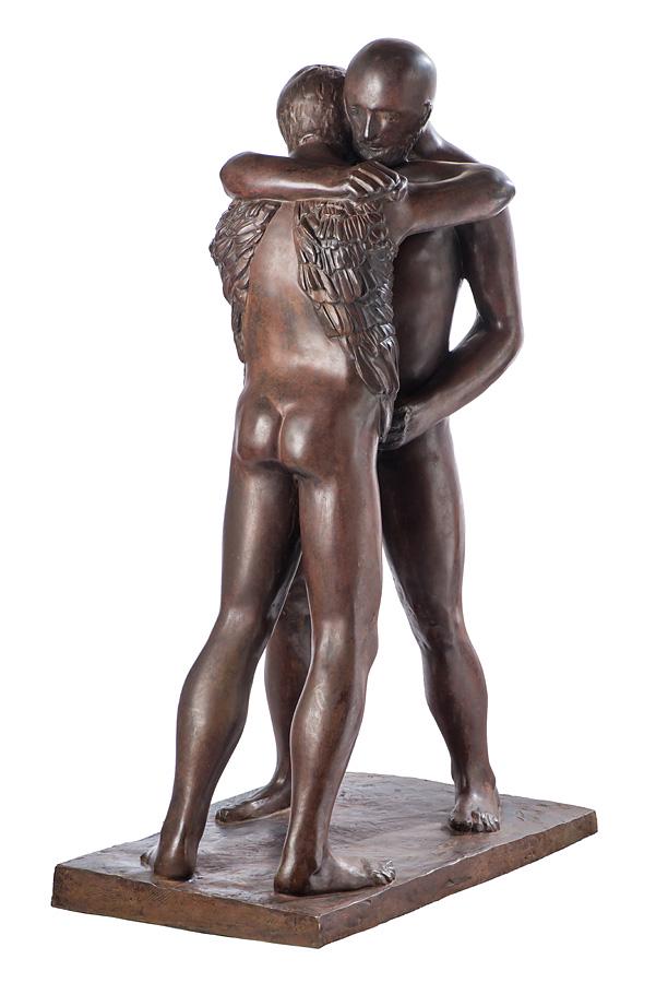 Leonard Baskin Jacob and the Angel (1 of 4)