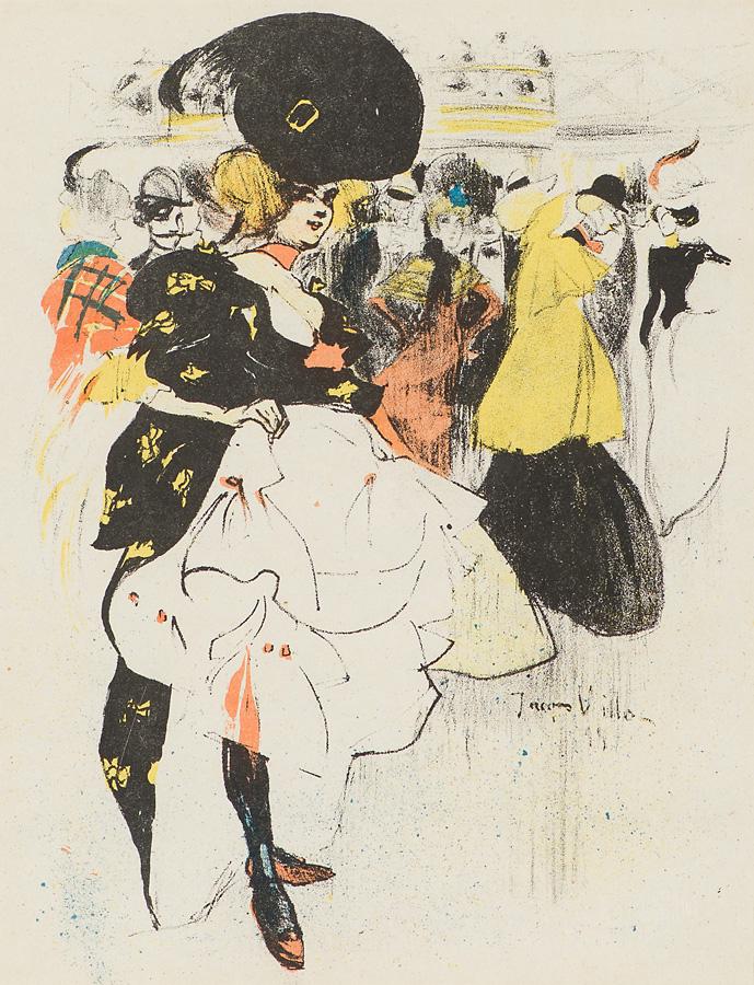 Jacques Villon Danseuse au Moulin Rouge (1 of 2)