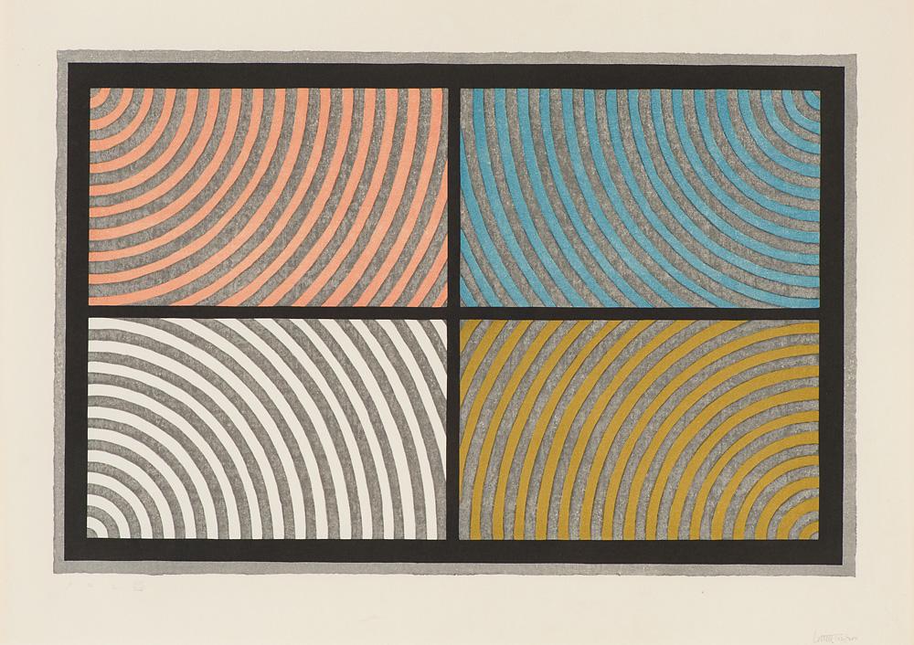 Sol LeWitt Arc From Four Corners (1 of 2)