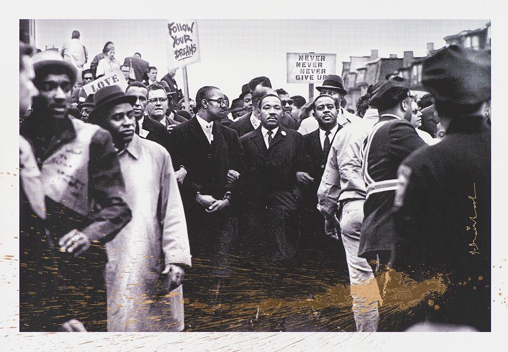 Mr. Brainwash March for Love (Gold edition) (1 of 1)