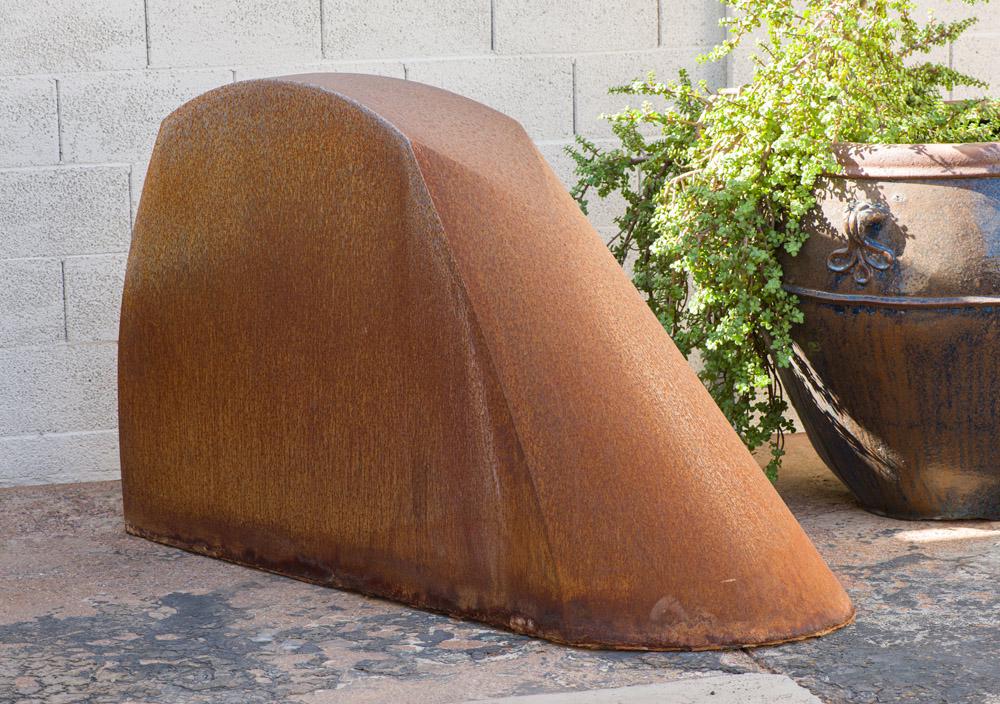 Tom Waldron Pylon: Tom Waldron (American, b. 1953) 'Pylon' 1999 Corten steel Unsigned Acquired from the Conlon Siegal Galleries in 1999.