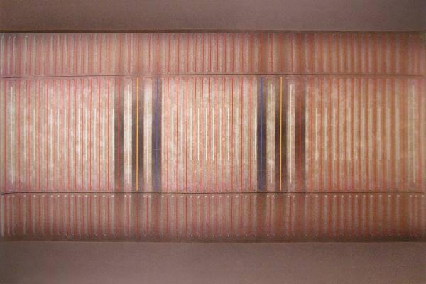 Paul Maxwell #8-82E Plenum: Paul Maxwell (American, 1925-2015) #8-82E Plenum Acrylic on paper ed. 5 of 10 Signed in pencil P. Maxwell, lower right Published by Multiples, Inc. with stamp on verso