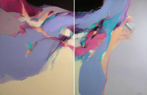 Mary Jane Schmidt Serenade (Diptych) (1 of 1)