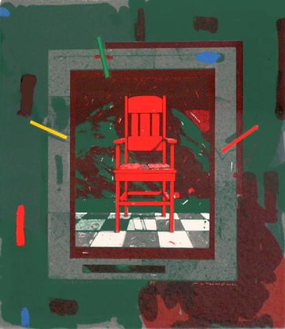 Mark McDowell Christmas Chair (1 of 1)