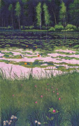 Gordon Mortensen Evening Pond (1 of 1)