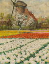 George Hitchcock Double White Tulips