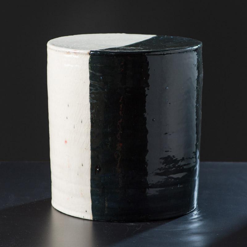 Jun Kaneko Black and White Ceramic Construction, 2003: Jun Kaneko (Japanese, American, b. 1942) Black and White Ceramic Construction for Hanging, 2003 Ceramic 11 x 10.25 x 10.25 (in) Unsigned Accompanied by a letter confirming the authenticity of this wor