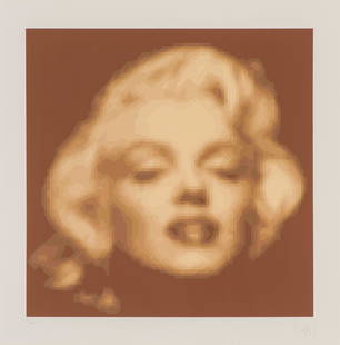 Yvaral (Jean-Pierre Vasarely) Marilyn, c.1989: Yvaral (Jean-Pierre Vasarely) (French, 1934-2002) Marilyn, c.1989 Lithograph on cream wove paper ed. 26 of 100 28.75 x 28.75 (in) 37 x 37 x 1.75 (in) Framed Signed in pencil Yvaral, lower right Publis